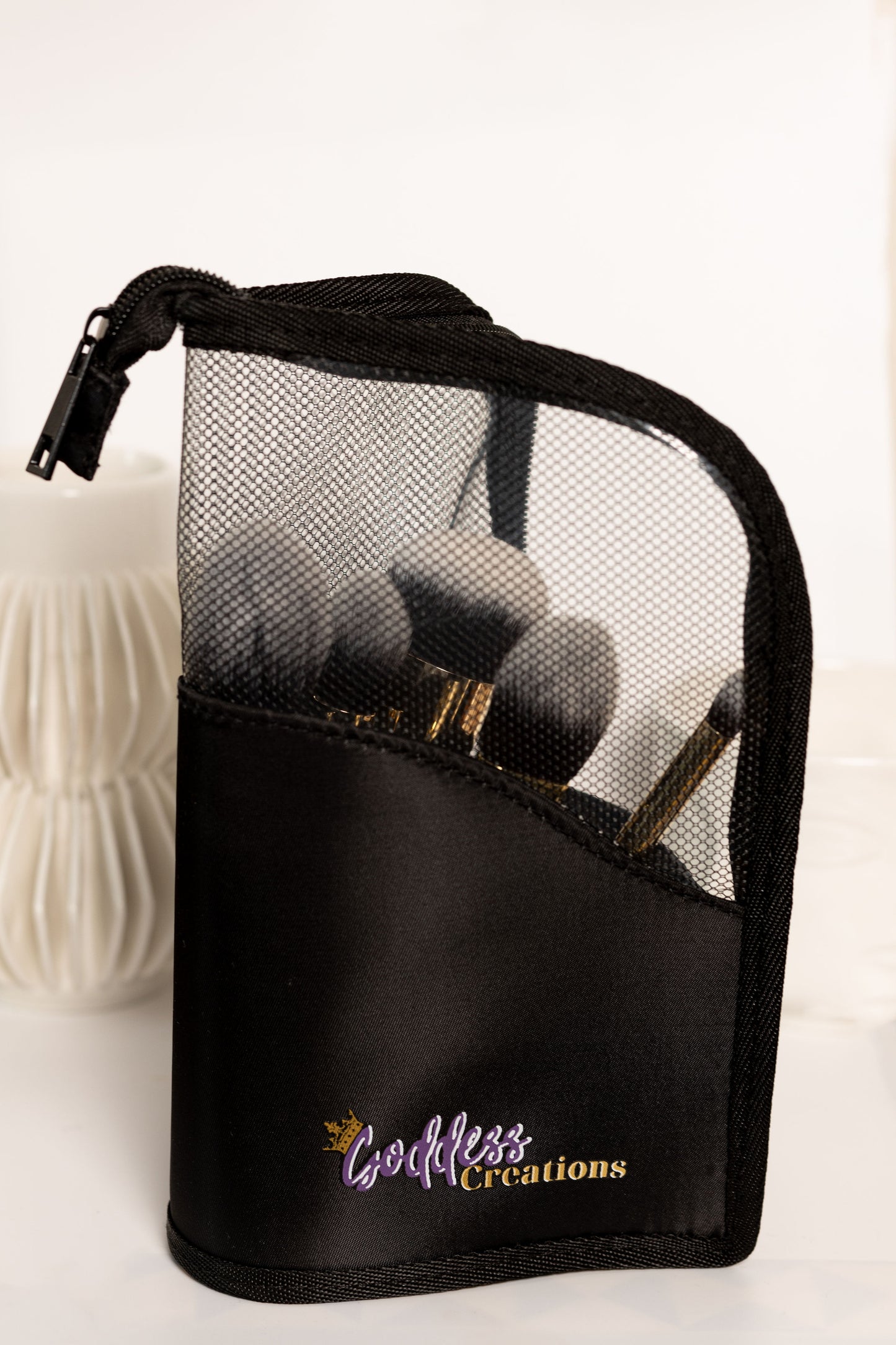Goddess Creations Expandable Luxe Brush Bag
