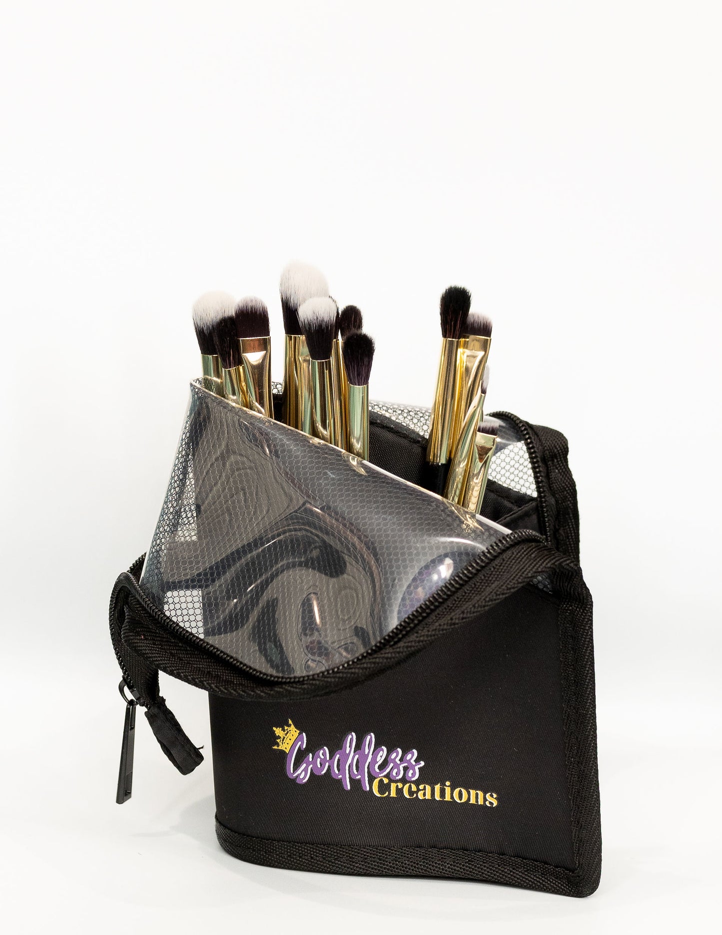 Goddess Creations Expandable Luxe Brush Bag