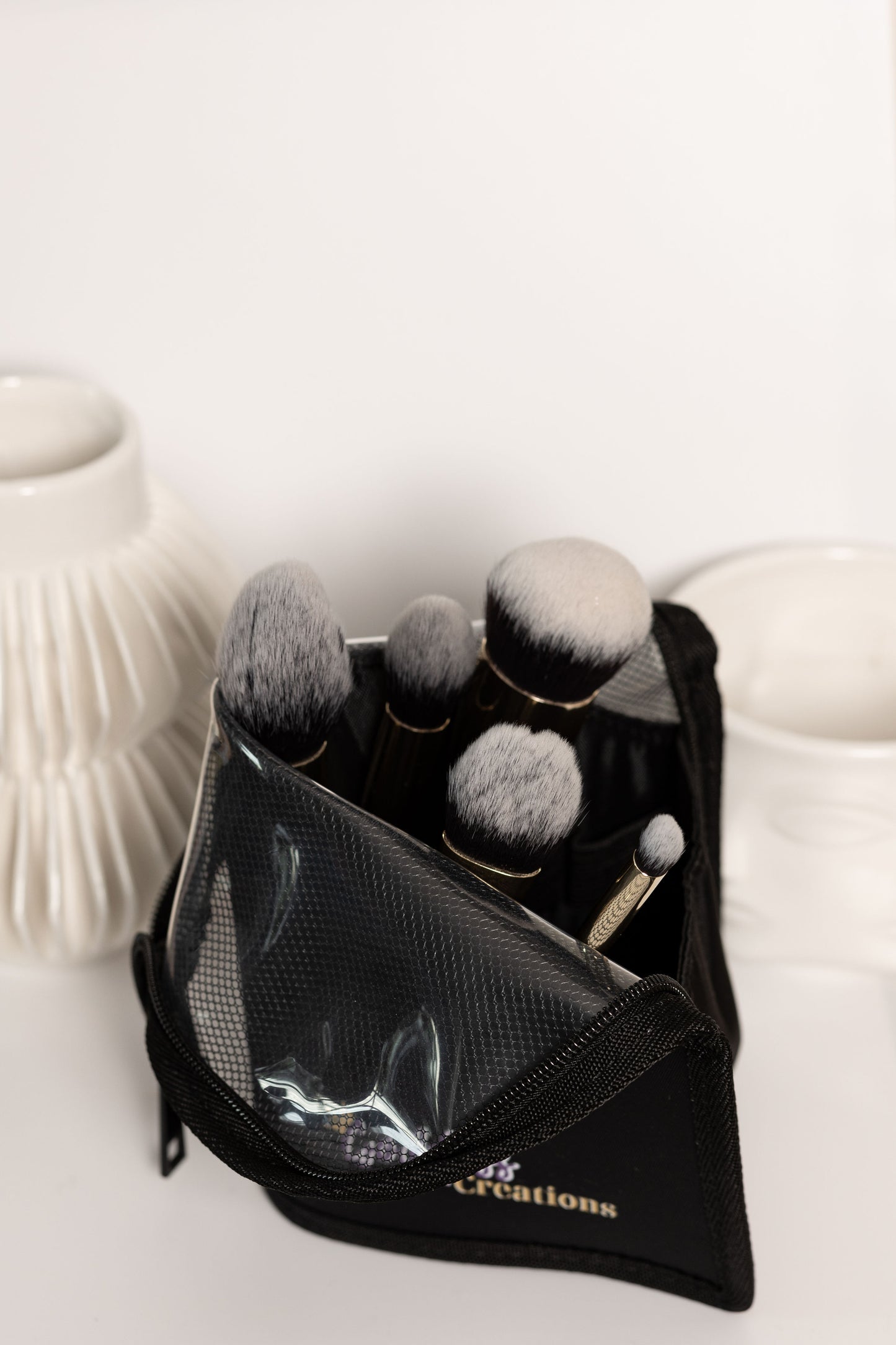 Goddess Creations Expandable Luxe Brush Bag